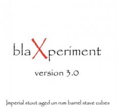 blaXperiment Version 3.0 Rum Oaked Stout 33cl